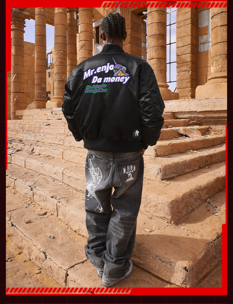MEDM x EVA Unit-00, Unit-01, Unit-02 MA-1 Bomber Jacket