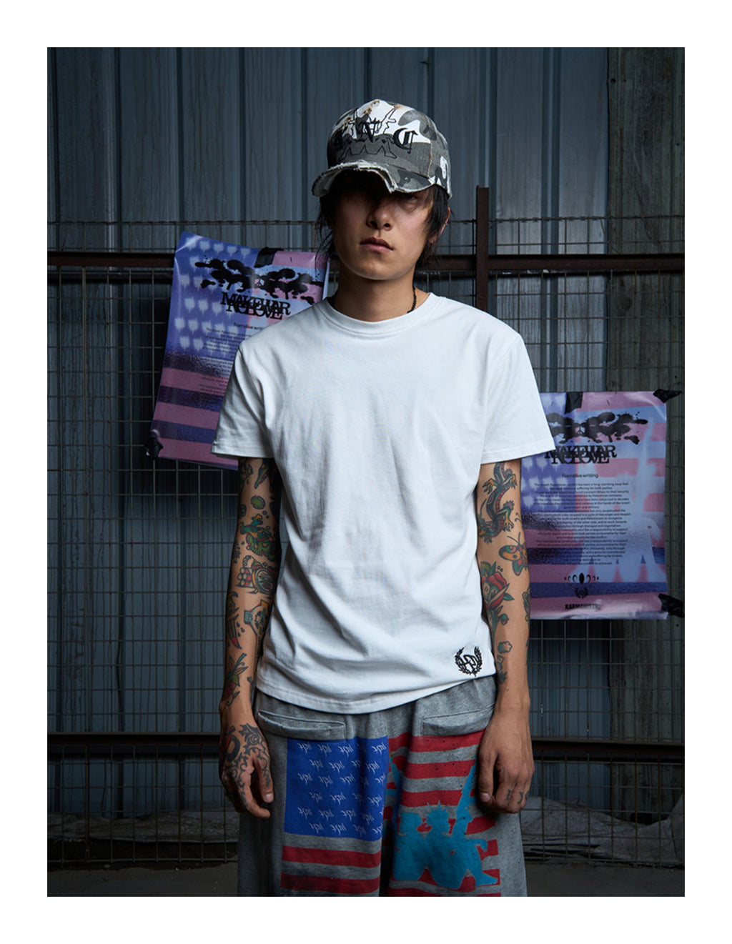 KARMANISTIC Karma Print Slim Tee