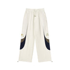 Harsh and Cruel Contrast Color Stitching Logo Track Pants