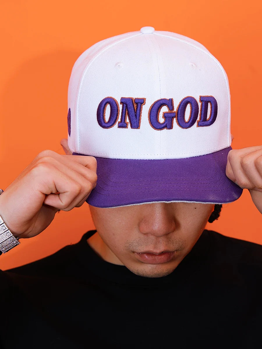 TGFCLUB ON GOD 3D Embroidered Baseball Cap