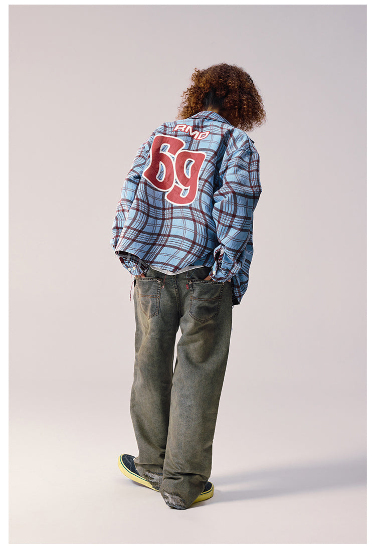 Remedy Wave Plaid Reversible Long Sleeve Shirt