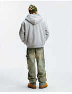 MEDM Reversible Leopard Fur Hooded Jacket