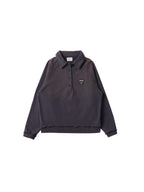 LIBERAFIT Sun Faded Washed Polo Sweatshirt