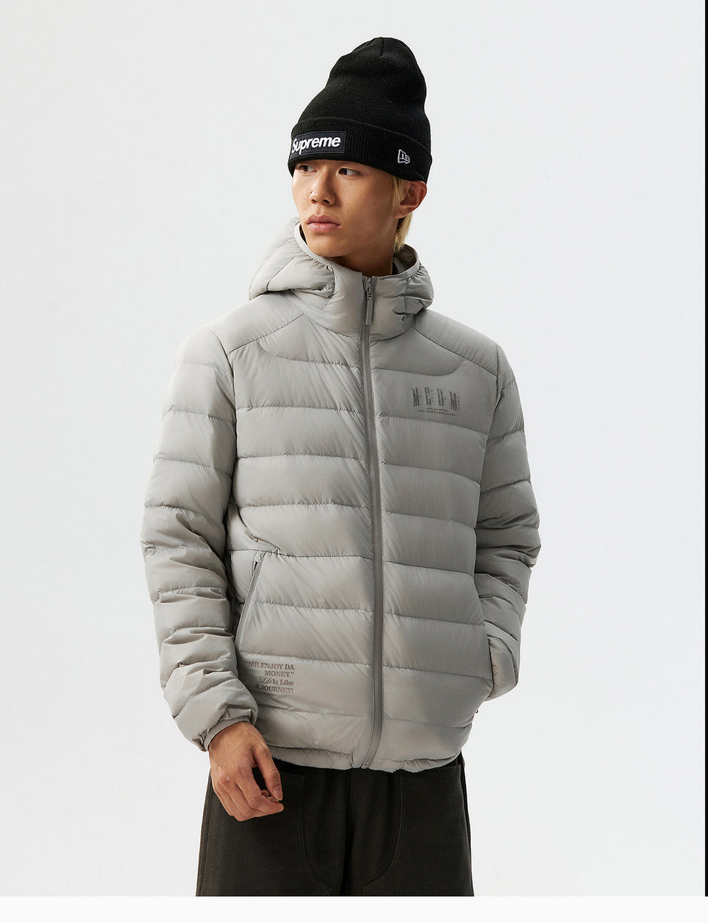 MEDM Waterproof Lightweight Hooded Down Jacket