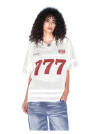 F3F Select 777 Numbering Reflective Stripe Mesh Short Sleeve Hockey Jersey