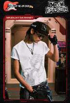 MEDM x EVA NEVER END Character Code Graphic Tee