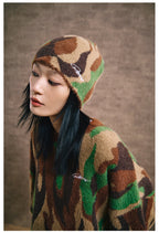 Remedy Flame Camouflage Knit Sweater