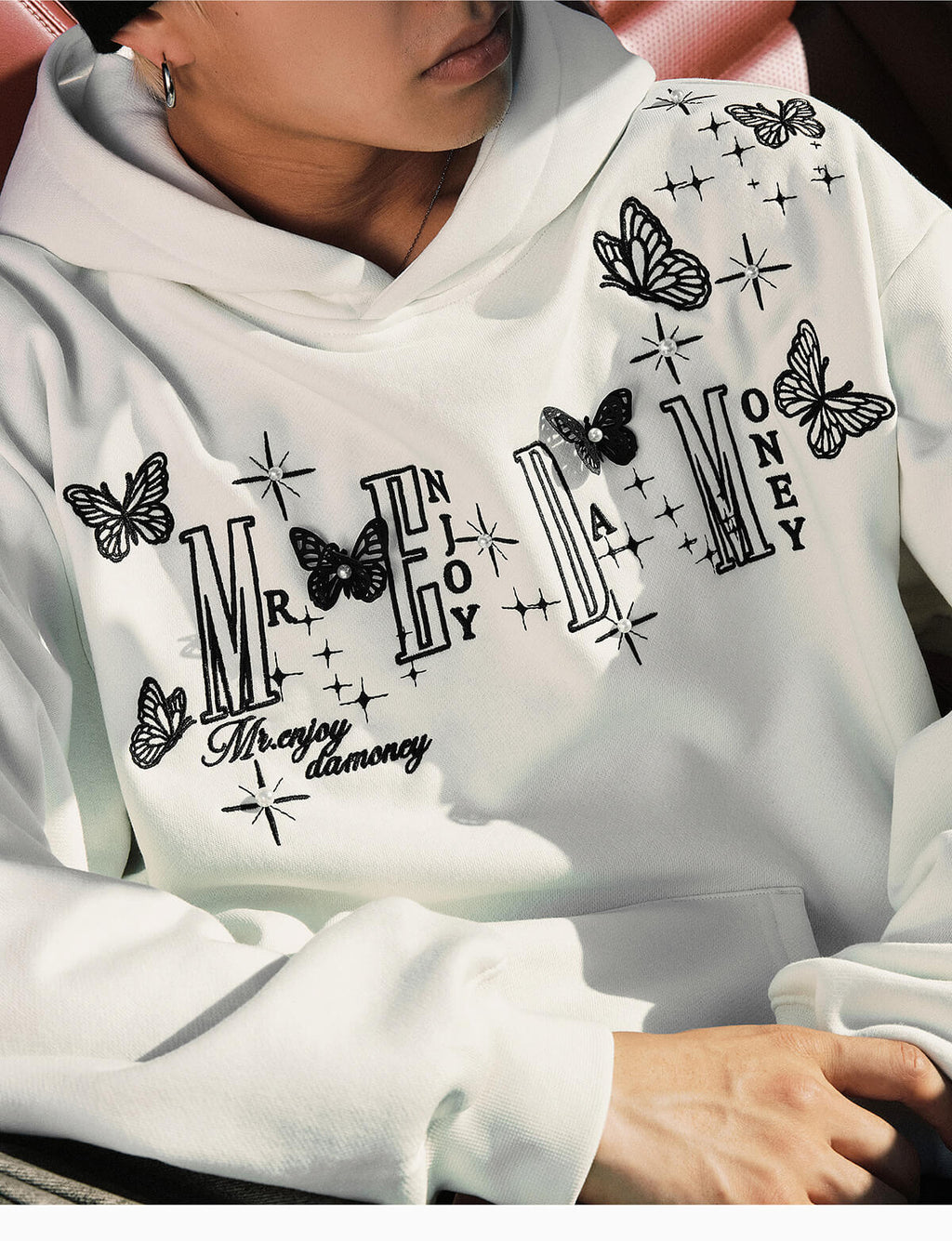 MEDM 3D Butterfly Logo Hoodie