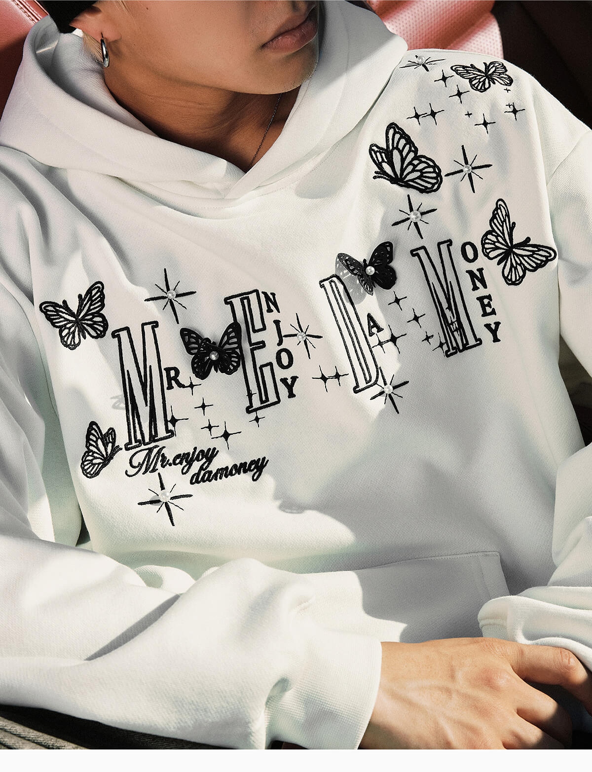 MEDM 3D Butterfly Logo Hoodie