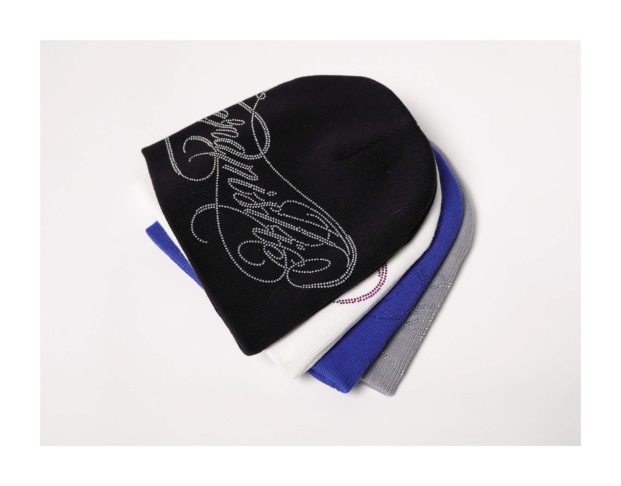KARMANISTIC Rhinestone Knit Beanie