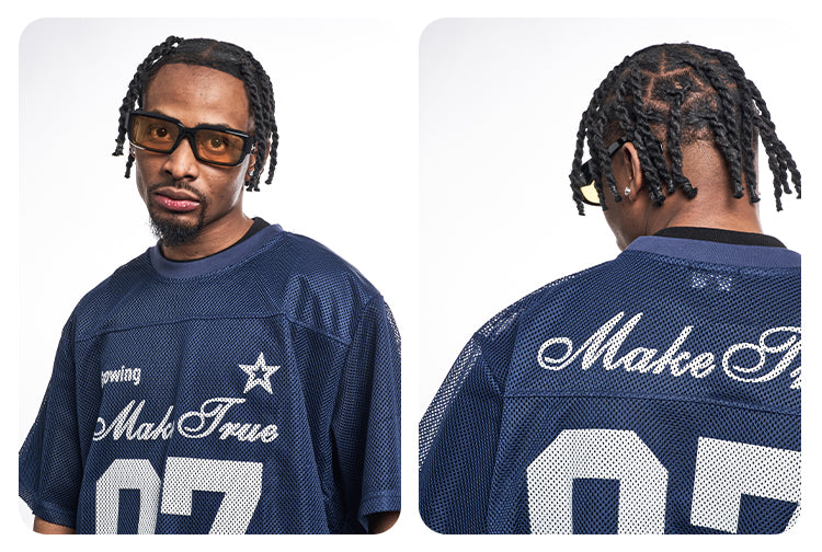 F3F Select Number 07 Print Mesh Jersey