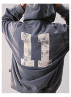Remedy Washed Reversible Raglan Hoodie