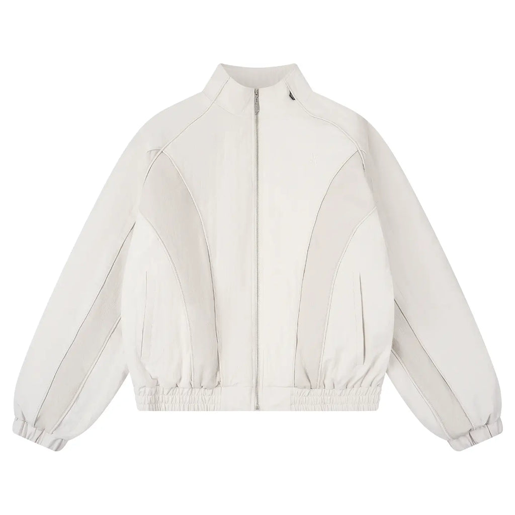 Labt Structured Patchwork Track Jacket