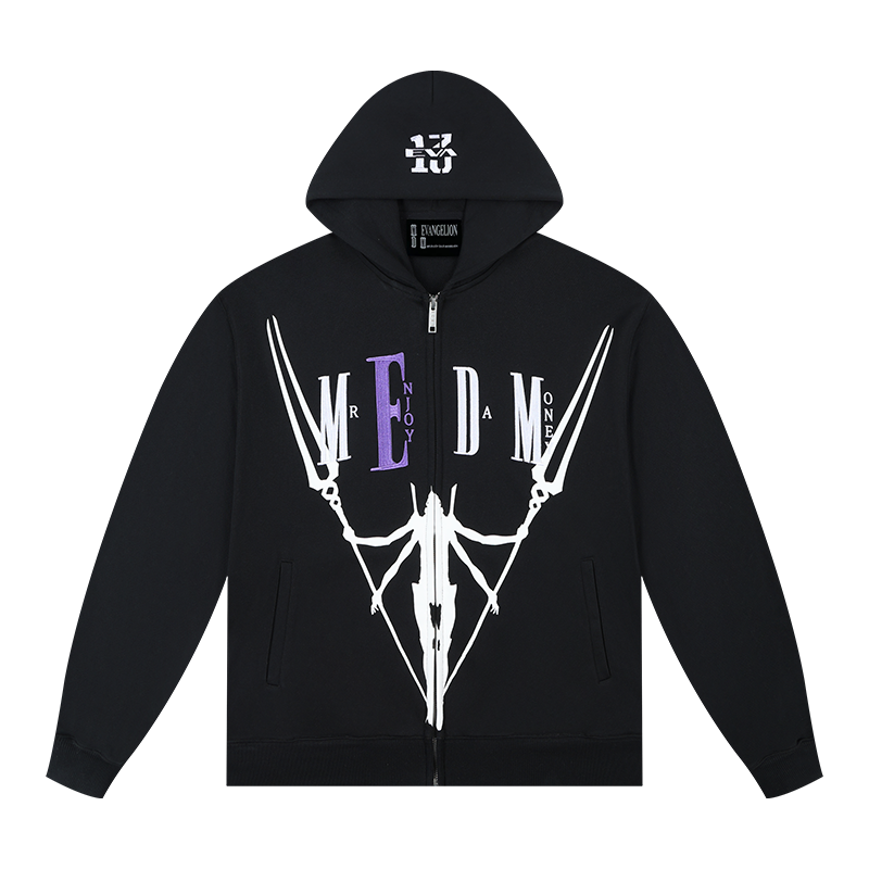 MEDM x EVA Unit-13 Zip-Up Hoodie