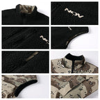 NOVACAM Camouflage Fleece Reversible Vest