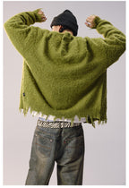 Remedy Distressed Knit Cardigan