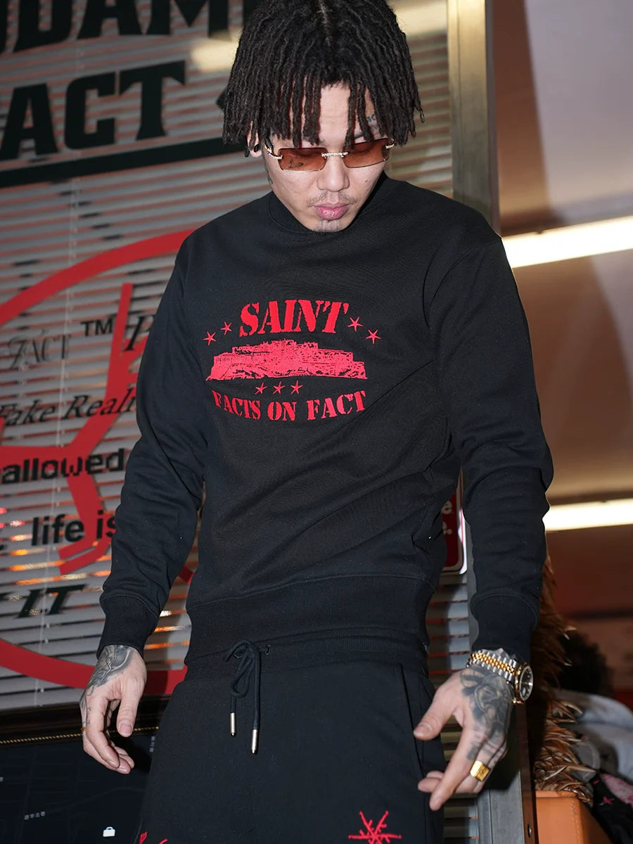 TGFCLUB x SNOWMAKER SAINT Slim Fit Sweatshirt