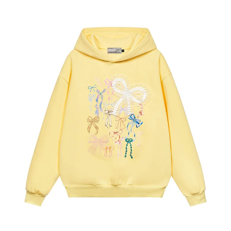 Harsh and Cruel Cute Lace Bow Hoodie