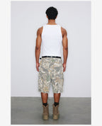 NOVACAM Tree Camouflage Work Baggy Shorts