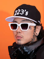 TGFCLUB 223 3D Embroidered Flat Brim Baseball Cap