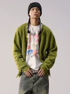 Remedy Distressed Knit Cardigan