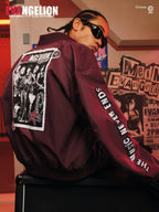 MEDM x EVA NEVER END Character Portraits MA-1 Bomber Jacket