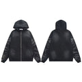 Vale Forever Vintage Wash All-Over Print Full-Zip Hoodie