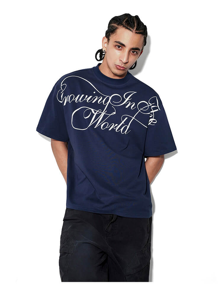 F3F Select Large Calligraphy Print Tee