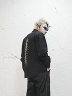 UNDERWATER Spine Print Long Sleeve Shirt