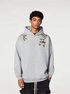 Achock Pine Tree Heavy Embroidery Hoodie
