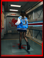 MEDM x EVA Unit-00, Unit-01, Mark.06 Leather Varsity Jacket