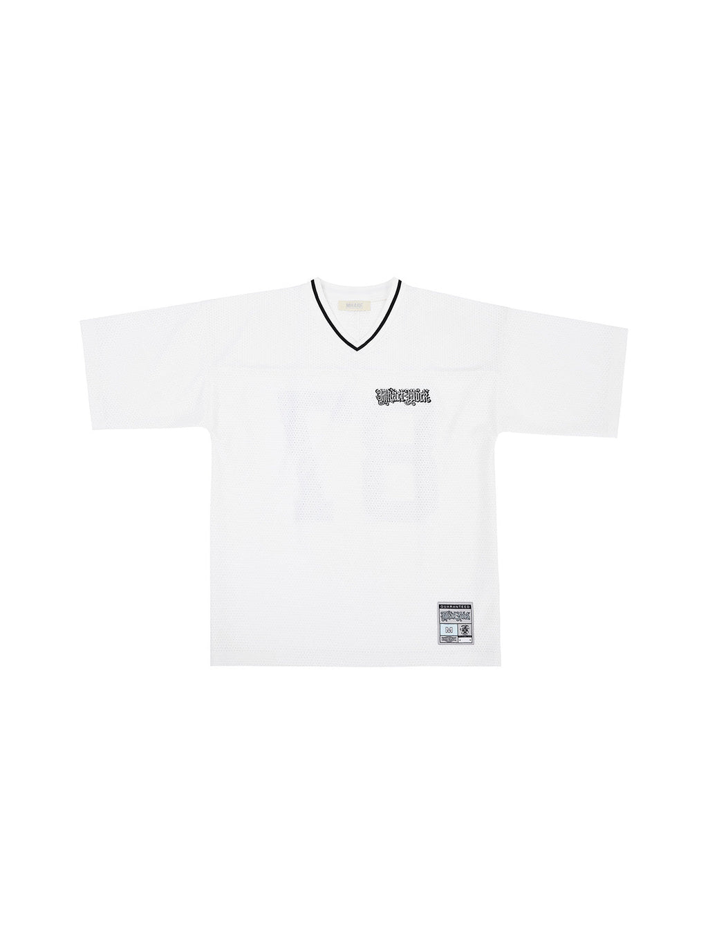 MHARF 87 Logo Vintage Mesh Sports Hockey Jersey
