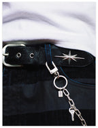 Remedy Star Studded Cowhide Leather Belt