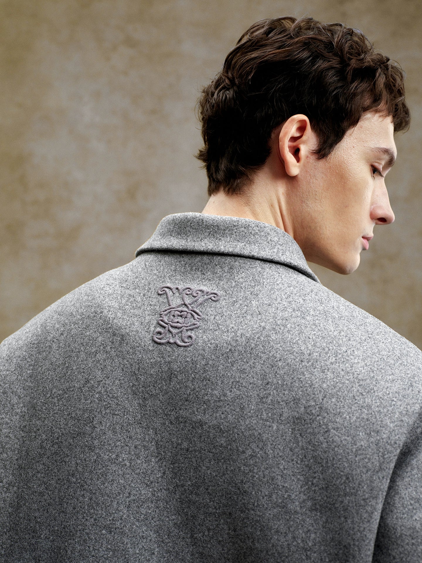 YADcrew Embroidered Quilted Jacket