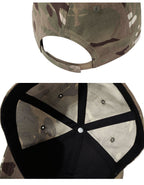 NOVACAM Camouflage NOV Logo Embroidered Dad Hat