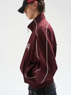 BLIND NO PLAN Dual Form Detachable Sleeve Track Jacket