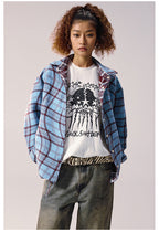 Remedy Wave Plaid Reversible Long Sleeve Shirt