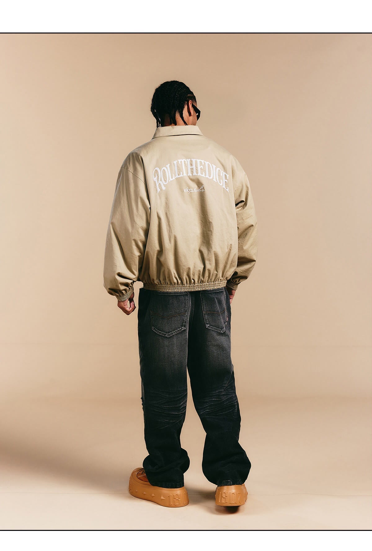 1807 ROLLTHEDICE Chain Stitched Coach Jacket
