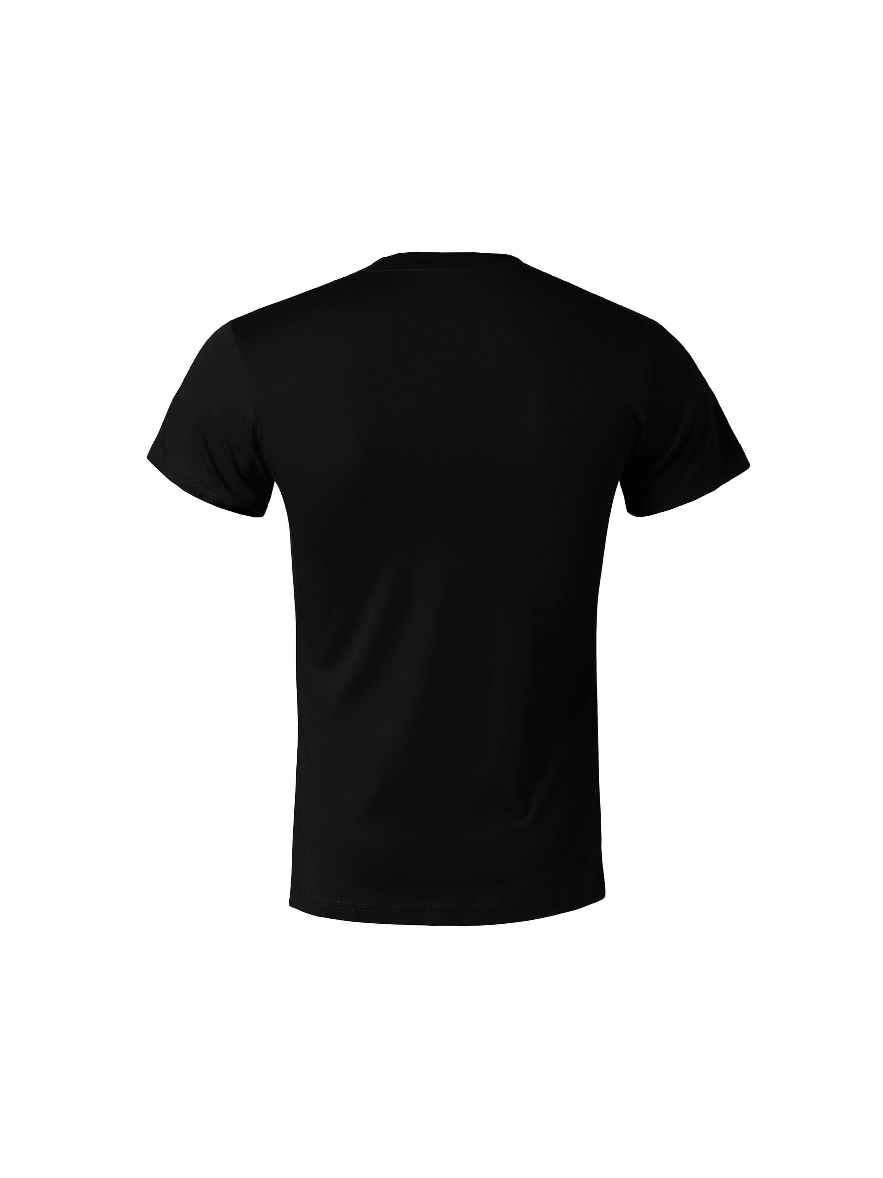 KARMANISTIC Rhinestone Logo Slim Fit Stretch Tee