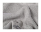 KARMANISTIC Embroidered Zip Up Knit Hoodie