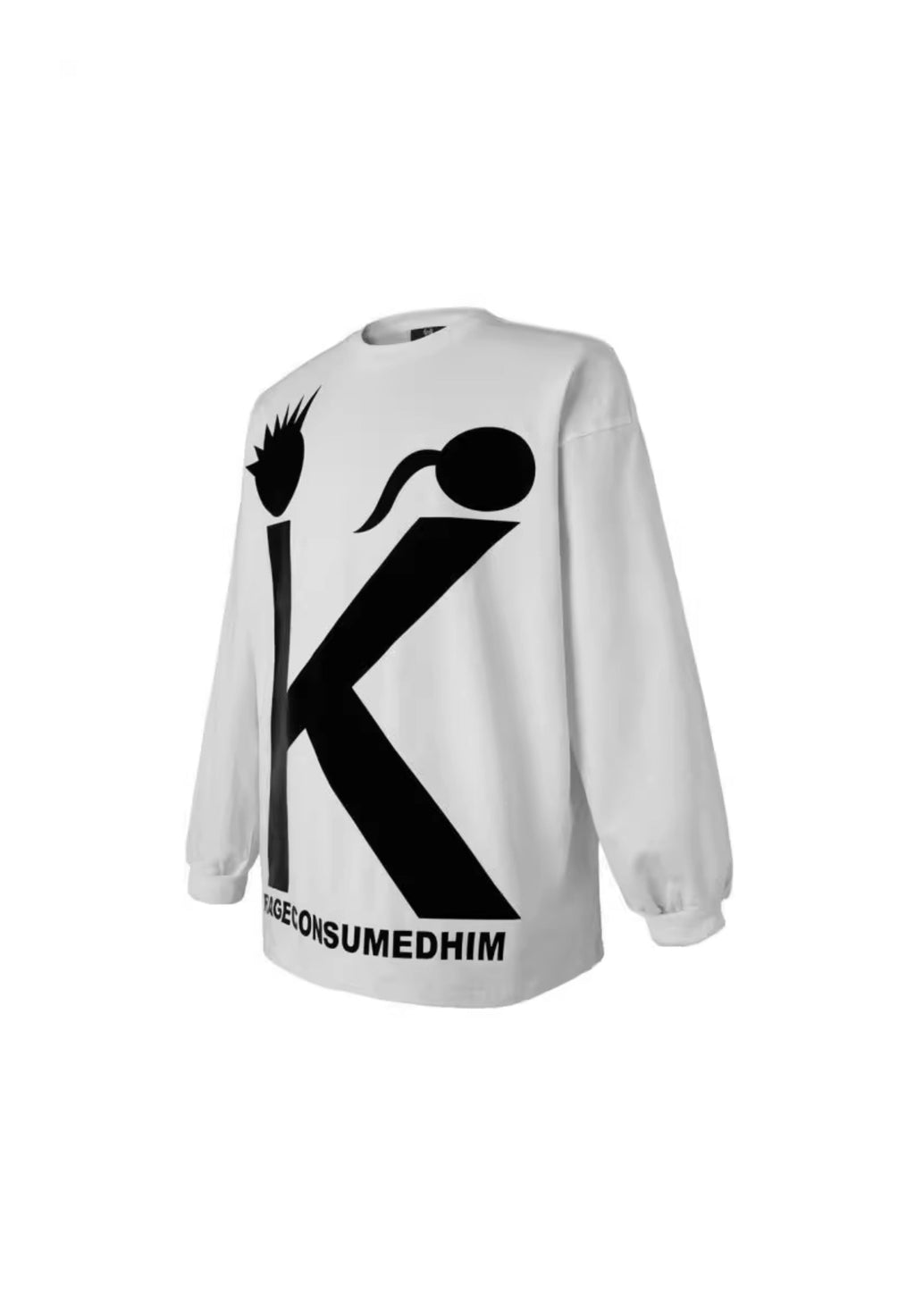 KARMANISTIC Big K Logo Long Sleeve Tee