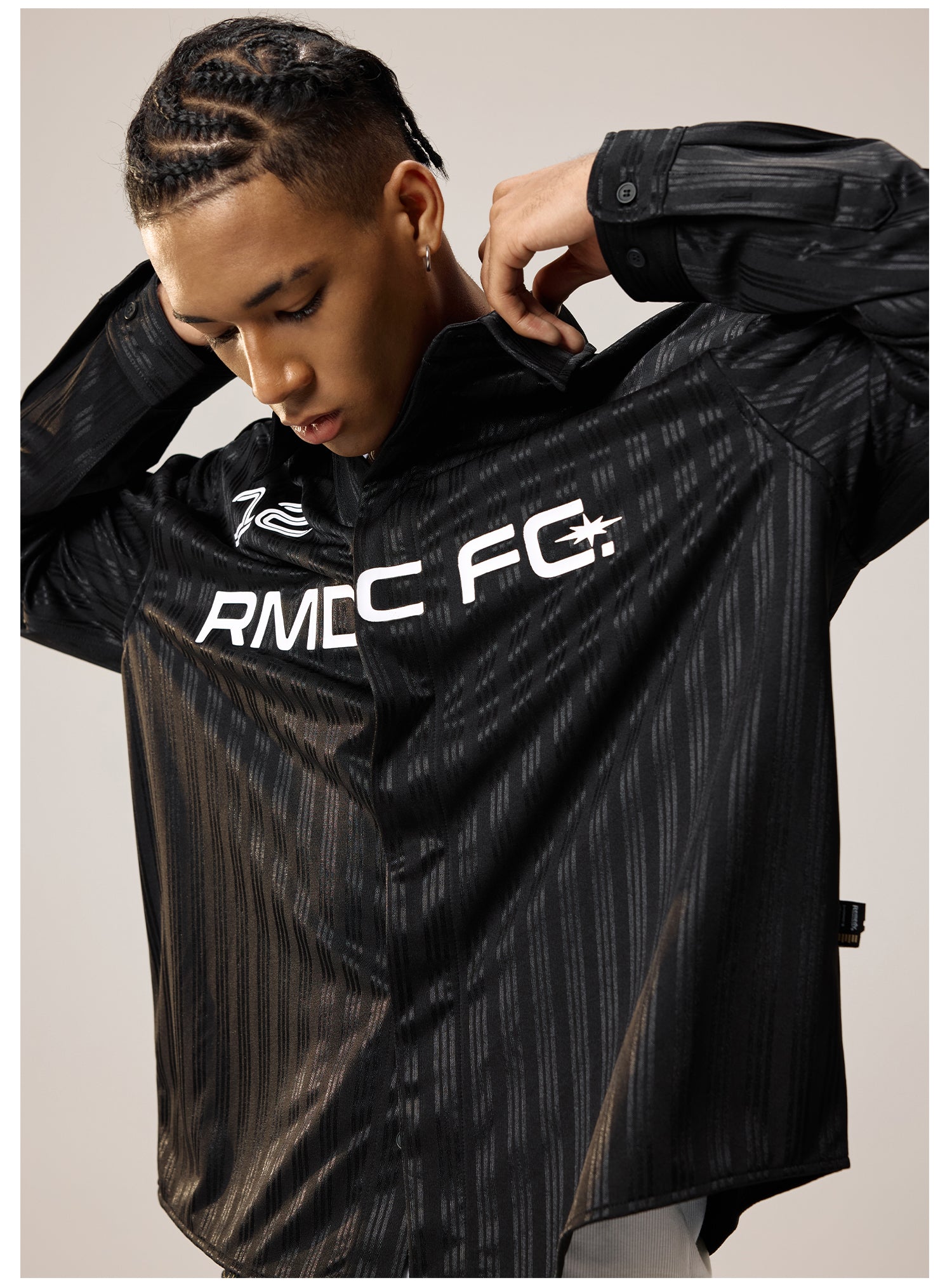 Remedy Silk Striped Long Sleeve Shirt