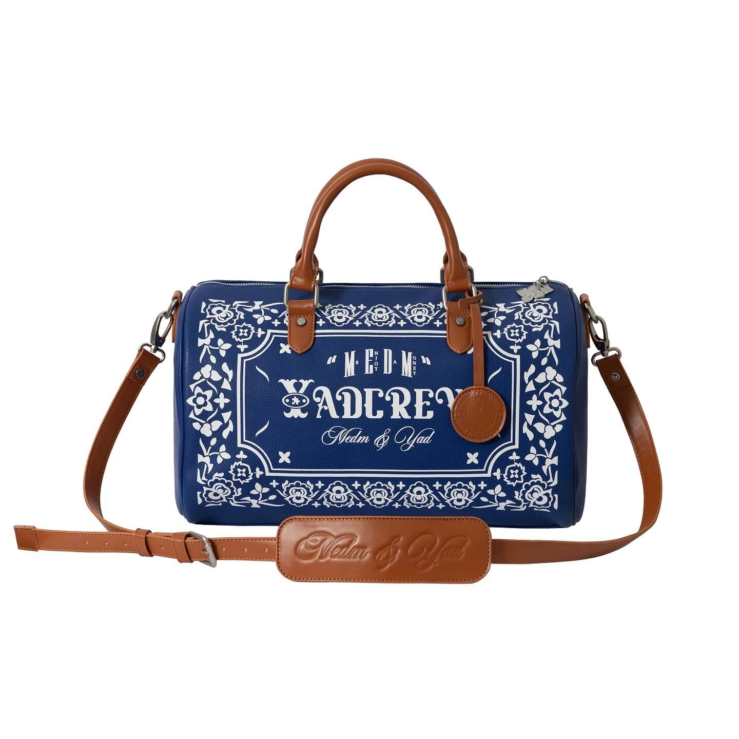 YADcrew x MEDM PU Leather Weekender Bag