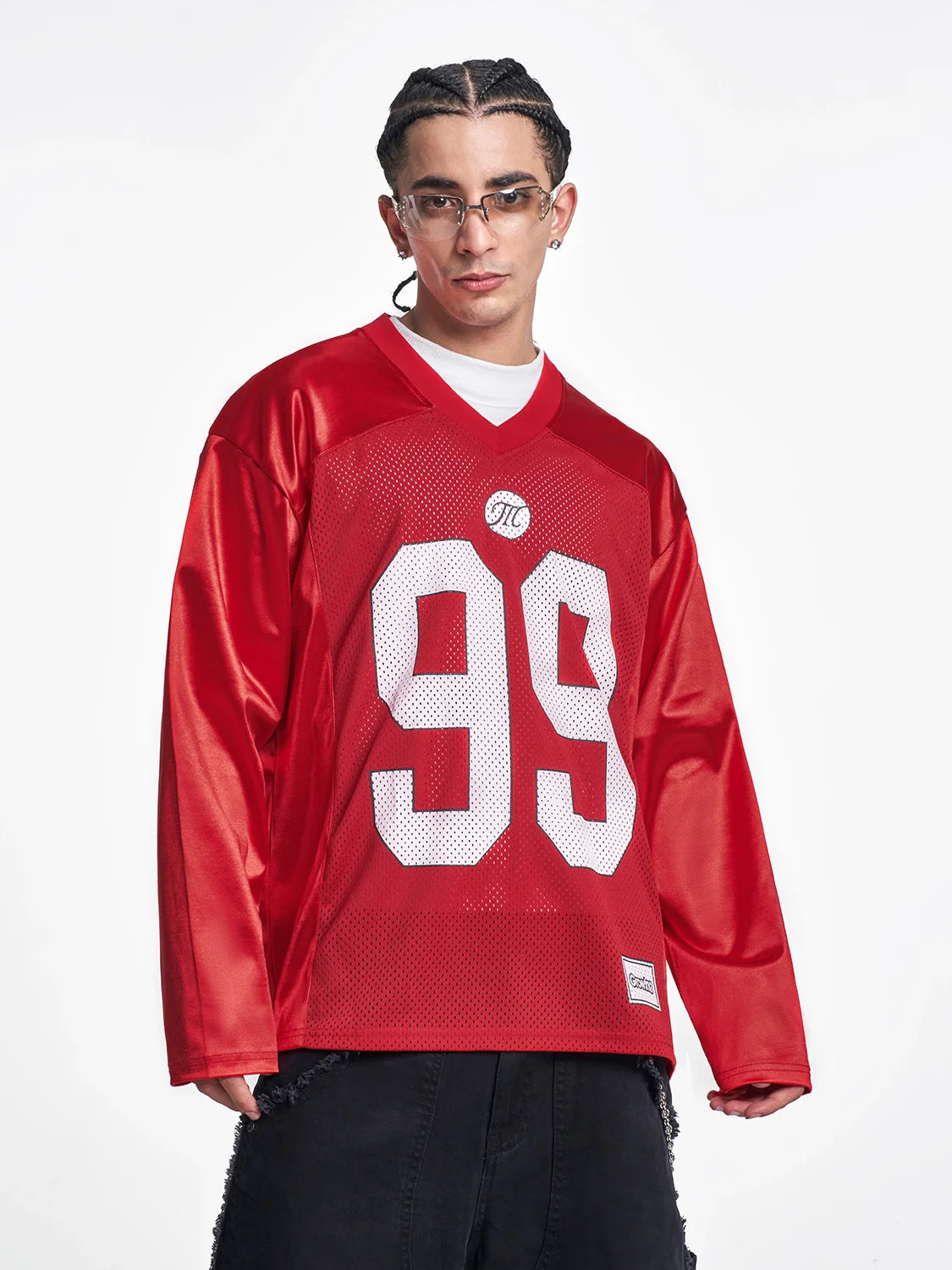 F3F Select 99 Numbered Mesh Long Sleeve Hockey Jersey