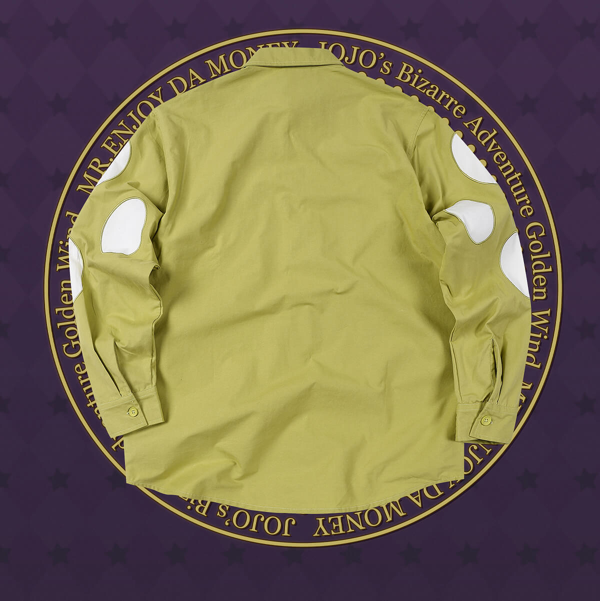 MEDM × JOJO Patchwork Long Sleeve Shirt