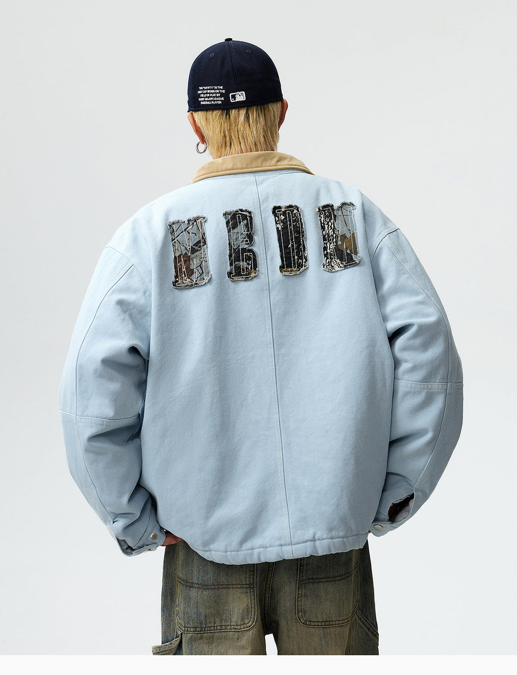 MEDM Camouflage Logo Patch Detroit Jacket