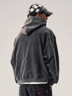 Remedy ID Print Washed Hoodie
