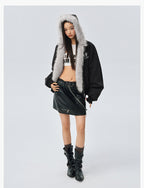 MEDM Fur-Lined Hooded Jacket