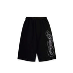 F3F Select Calligraphy Embroidered Baggy Sweat Shorts