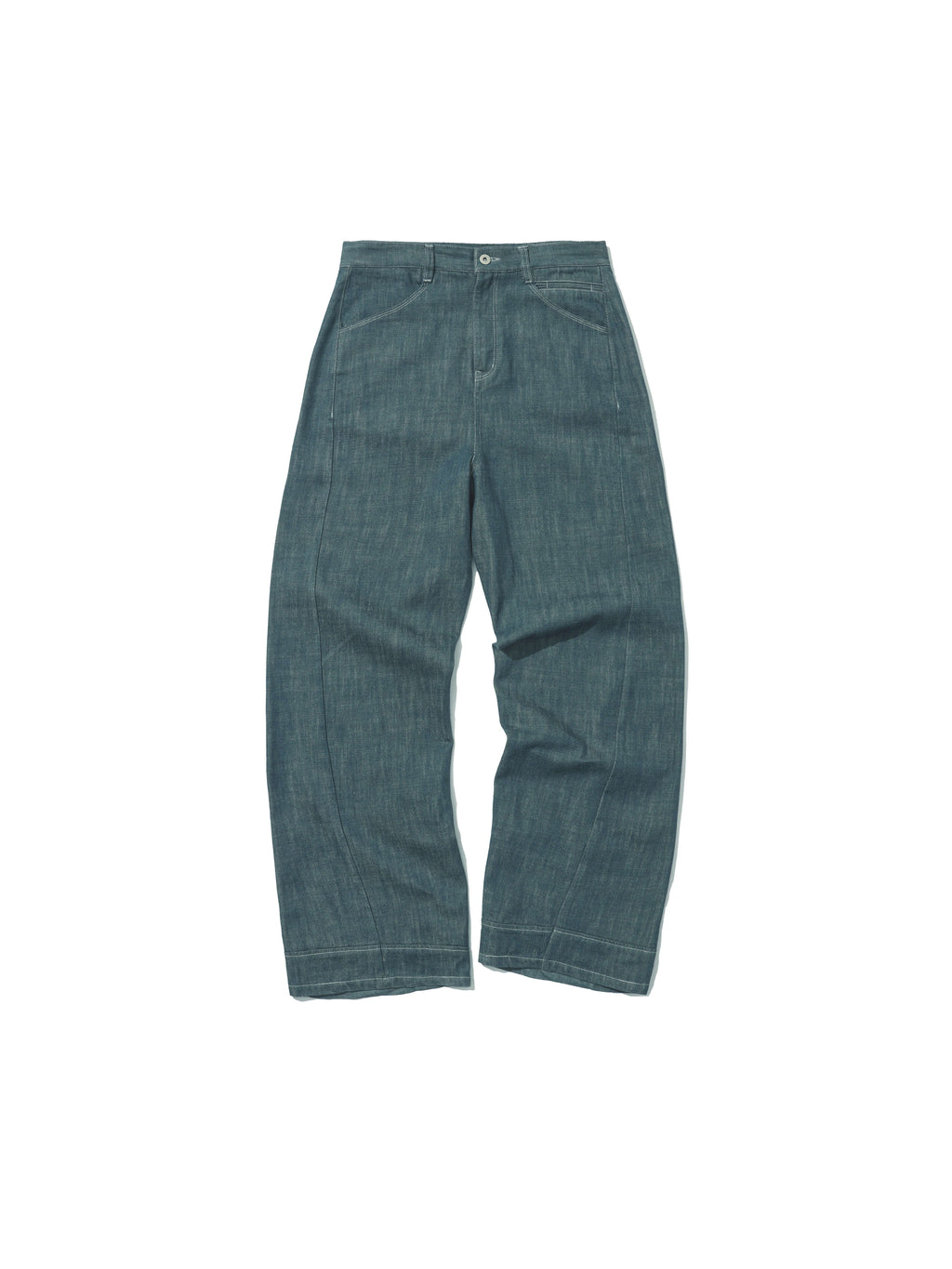 LIBERAFIT Buckle Back Curved Leg Jeans